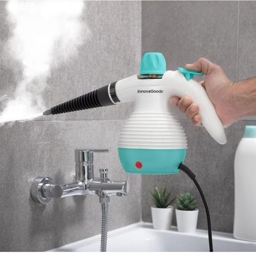 InnovaGoods Multi-purpose, 9-in-1 Hand-held Steamer with Accessories Steany 0,35 L 3 Bar