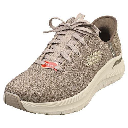 Skechers Slipsins Arch Fit 2.0 Vegan Baskets Taupe