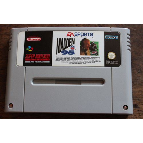 Madden Nfl '95 Super Nintendo