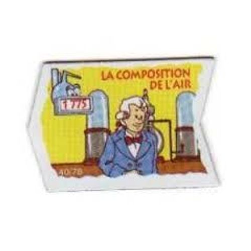 Magnet Le Gaulois Frize Chronologique 1775 (40/78) La Composition De L'air