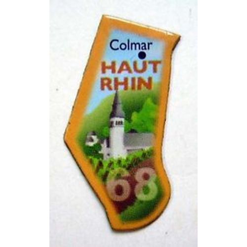 Magnet Le Gaulois 68 Haut Rhin - Colmar