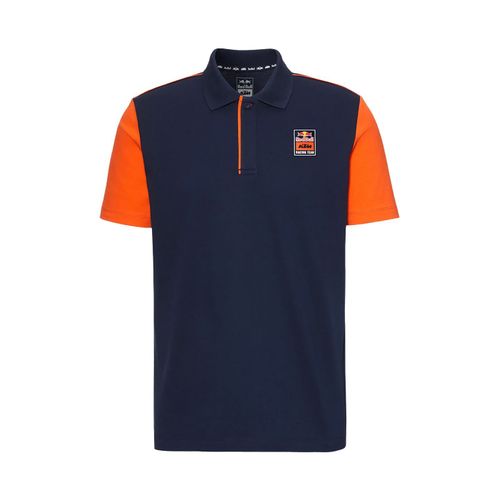 Polo Apex Rb Ktm Racing Team Moto Gp Officiel - Homme - Bleu Orange