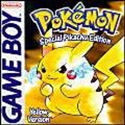 Pokemon, Yellow Version: Special Pikachu Edition Game Boy