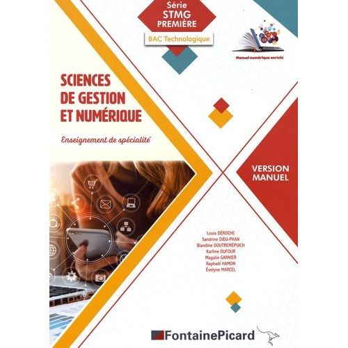 Sciences De Gestion Et Numérique 1re Stmg - Version Manuel
