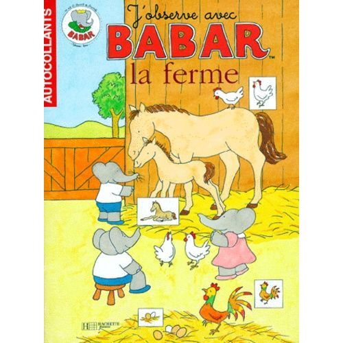 Babar A La Ferme - Avec Autocollants