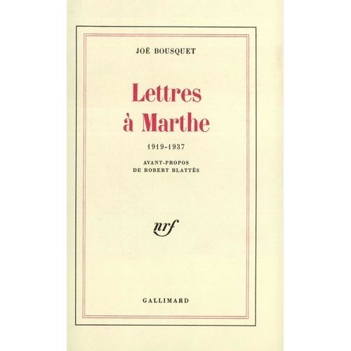 Lettres A Marthe