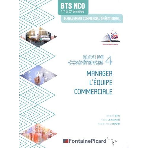 Manager L'équipe Commerciale Bts Mco Bloc De Compétences 4