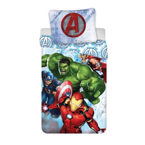 Disney - Parure De Lit En Coton "Avengers" - 140 X 200 Cm