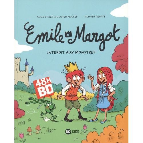 Emile Et Margot Tome 1 - Interdit Aux Montres - 48h De La Bd 2024