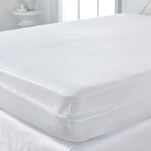 Housse De Matelas Intégrale "Essential" - Blanc - 140 X 190 Cm