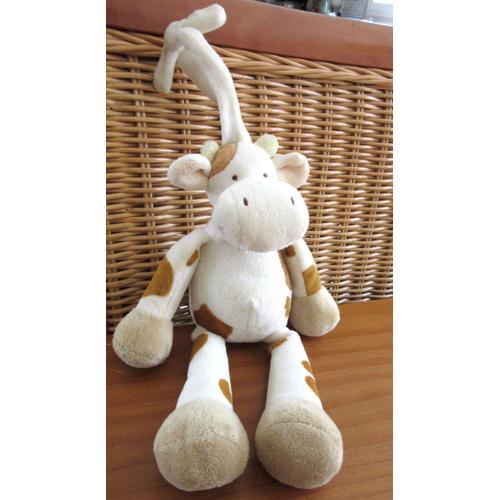 Peluche Vache Boite À Musique Toodo  20cm