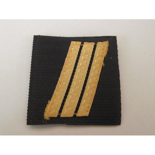 Grade Velcro Sur Fond Bleu De Poitrine  Grade Sergent-Chef Armée De L'air