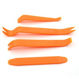 Junsun 4pcs Outils Demontage Garniture, Professionnel Voiture,Montage Installation Outil Kit, Universal Outil Dé¿Montage Installation Audio Garniture Intérieure Pour Audi Bmw (Orange)