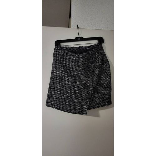 Jupe En Tweed Noir