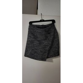 Jupe En Tweed Noir