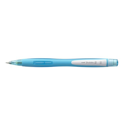 Uni-Ball Lot De 3 Porte-Mines Avance Latérale Shalaku S M5228 Grip 0,5mm Bleu Turquoise