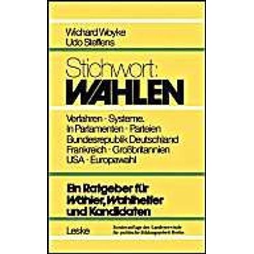 Stichwort: Wahlen