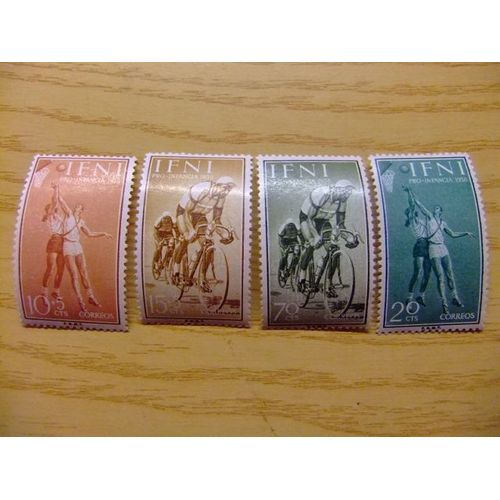 Ifni - 1958 - Sport - Deportes - Sujets Divers - Yvert & Tellier Nº 145 / 148 ** Mnh