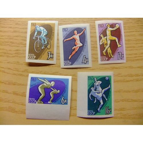Rusia - Russie- 1963 - Sport - Sujets Divers - 2684 / 2688 ** Mnh