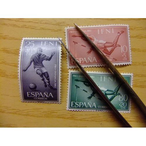 Ifni - 1958 - Sport - Sujets Divers - Yvert & Tellier Nº 176 / 178 ** Mnh