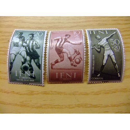 Ifni - 1958 - Sport - Deportes - Sujets Divers - Yvert & Tellier Nº 156 / 158 ** Mnh