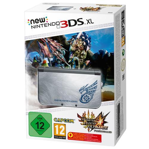 Console New Nintendo 3ds Xl + Monster Hunter 4 - Ultimate - Édition Limitée