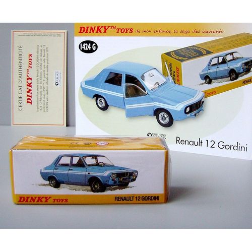 Renault 12 Gordini La Saga Des Ouvrants Dinky Toys Atlas-Mattel