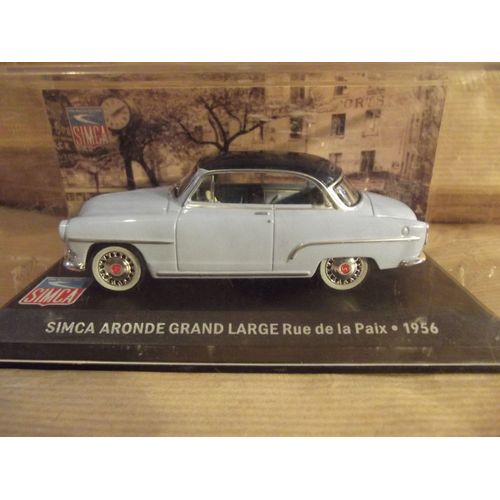 Simca Aronde Grand Large Rue De La Paix 1956-Altaya-Altaya