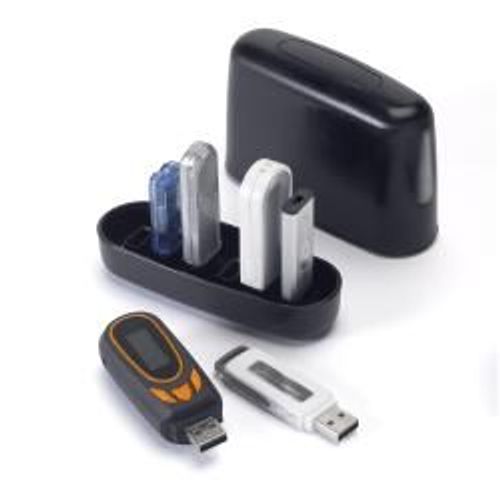 Exponent Usb Carrier - Boîtier De Lecteur Flash Usb - Capacité : 6 Lecteurs Flash Usb - Noir