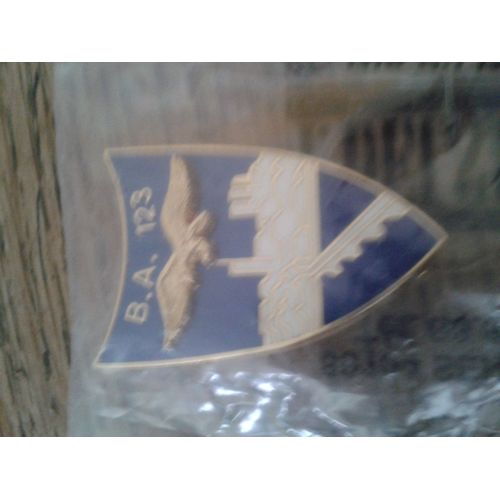 Badge Insigne De La Base Aérienne 123 D' Orléans-Bricy