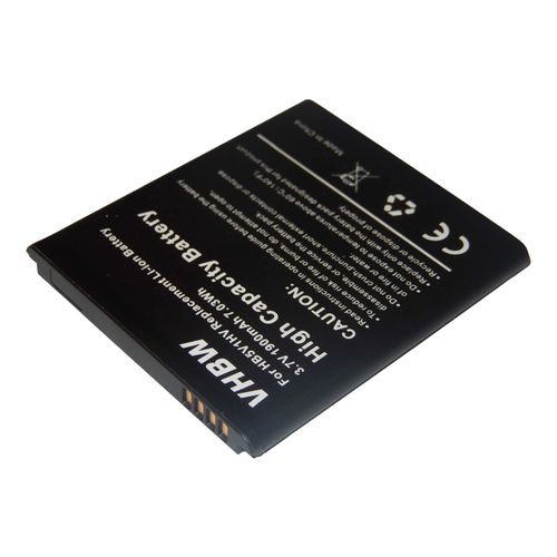 Batterie Li-Ion 1900mah (3.7v) Pour Téléphone Smartphone Huawei Ascend Y300c, Y500, Y500-T00, Y511, Y511-T00, Y511-U00 Comme Hb5vi, Hb5vih, Hb5vihv.