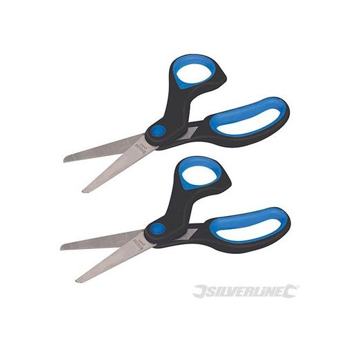 Lot de 2 paires de ciseaux - 140 mm (5?")