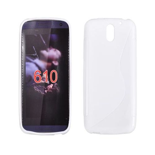 Coque Tpu Type S Pour Htc Desire 610 - Blanc