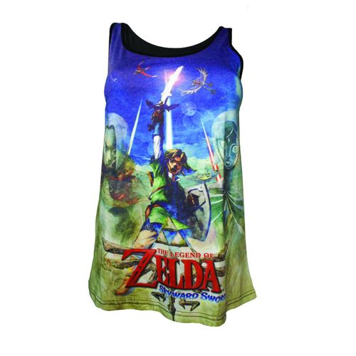 The Legend Of Zelda - Débardeur Fille Sublimation (S)
