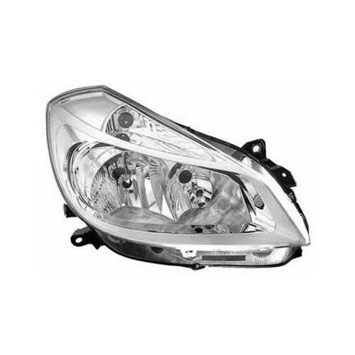 Phare Valeo H7+H1 Côté Droit Avec Feu De Direction Et Lwr Pour Renault Clio De Février 2008 À 2009