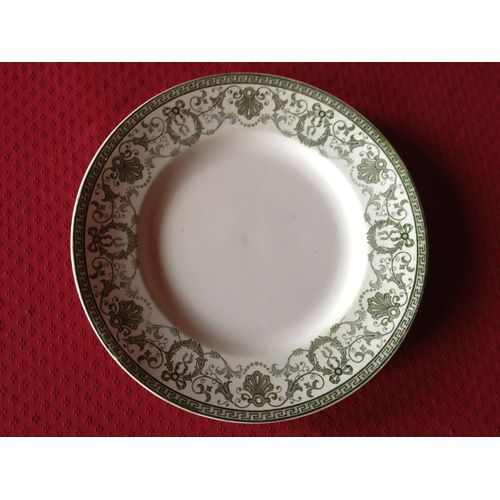 Assiette Faïence St Amand & Hamage G.E.F Decor  Rivoli