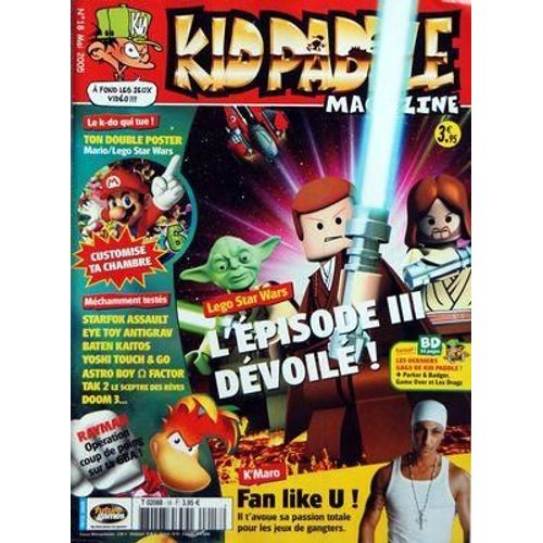 Kid Paddle Magazine N° 18 Du 01/05/2005 - Lego Star Wars Iii Fan Like U - K'maro Ton Double Poster Starfox Assault Eye Toy Antigrav Baten Kaitos Yoshi Touch And Go Astro Boy - Factor Tak 2 Doom 3 Rayman
