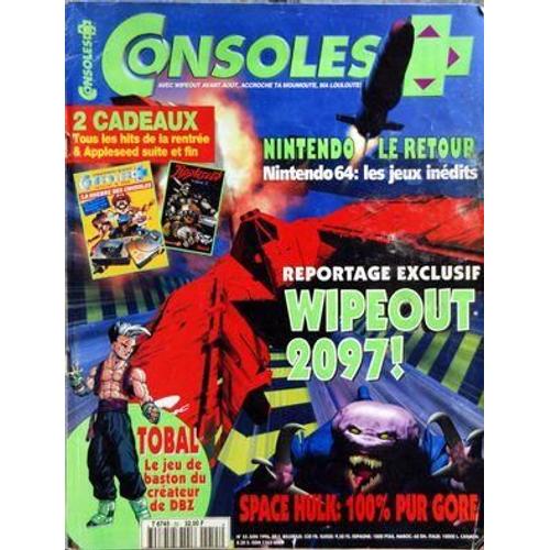 Consoles N° 55 Du 01/06/1996 - Nintendo Le Retour - Les Jeux Inedits - Wipeout 2097 - Tobal/ Le Jeu De Baston Du Createur De Dbz - Space Hulk