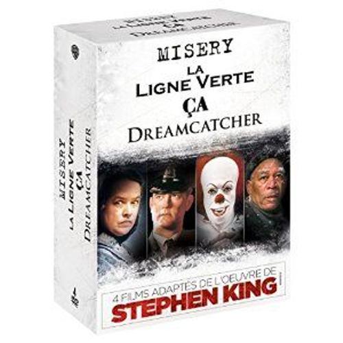 4 Films Adaptés De L'oeuvre De Stephen King : Dreamcatcher + Misery + La Ligne Verte + Ça - Édition Limitée