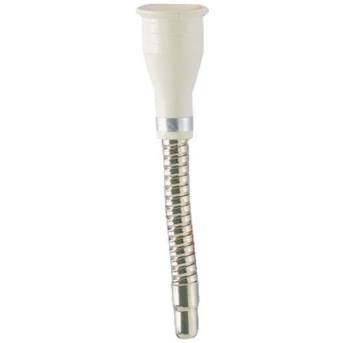Brise-jet chromé & caoutchouc Neptune - Jet droit - Longueur 15 cm