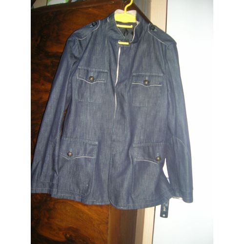 Veste En Jean Zara Man Taille Europe 50 ( L )