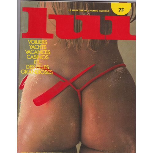 Lui N°174 Du 01-07-1978 - Voiliers - Yatchs - Vacances - Casinos Et... Des Filles Grandioses