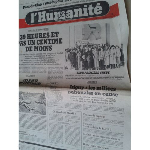 L'humanité 11653 