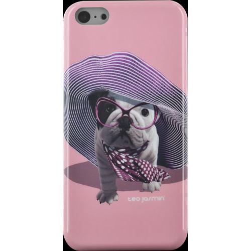 Coque Rigide Teo Jasmin Rose Croisette Pour Iphone 5/5s