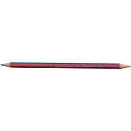Faber-Castell 2160 - Crayon Bicolore - Rouge, Bleu