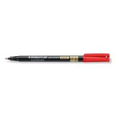 Staedtler Lumocolor Special - Marqueur - Permanent - Rouge - 0.6 Mm - Fin