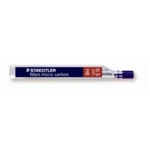 Staedtler Mars Micro Carbon - Mine De Crayon - 2b - 0.7 Mm - Paquet De 12 - Pour P/N: 760 07, 775 07, 779 07-2, 779 07-3, 779 07-9