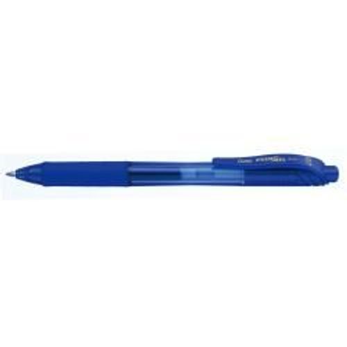 Pentel Energel X - Stylo Bille - Bleu - Encre Gel - 0.7 Mm - Moyen - Rétractable
