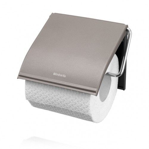 Brabantia Porte-rouleau de papier toilette - Platinum