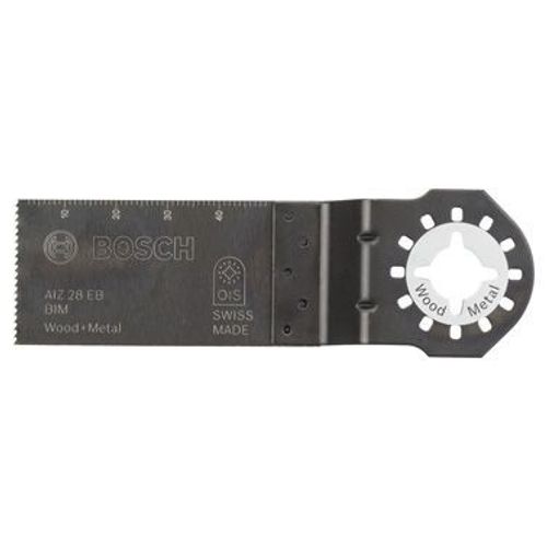 Bosch Lame de scie plongeante BIM AIZ 28 EB, Wood and Metal 50 x 28 mm
